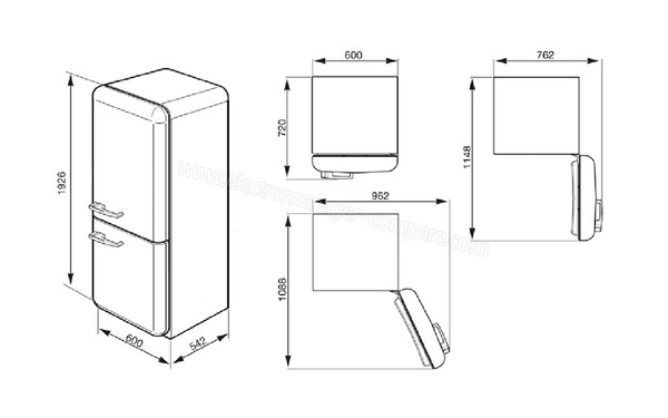 Smeg c8194tne схема встраивания