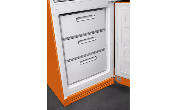 SMEG FAB32ROR6 - Tiroirs partie cong&eacute;lateur