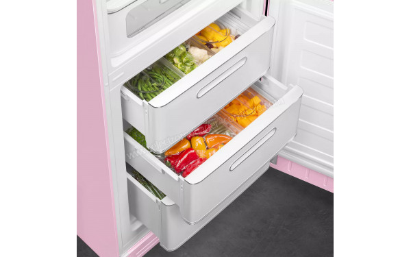 SMEG FAB32RPK6 - Tiroirs partie cong&eacute;lateur