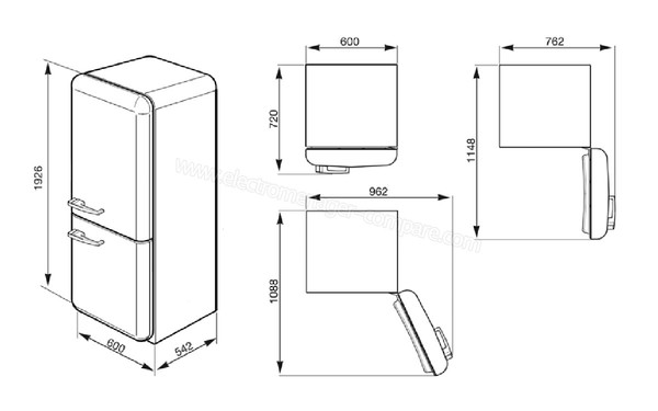 Smeg c8194tne схема встраивания