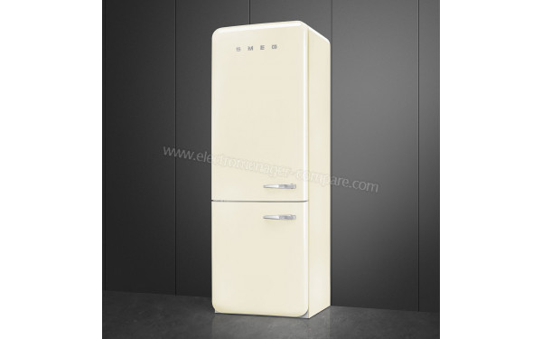 SMEG FAB38LCR5 - Vue 3/4 droite