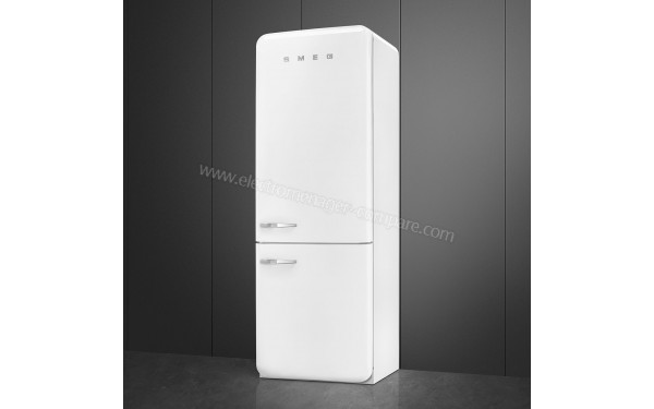SMEG FAB38RWH - Mise en situation vue 3/4 droite