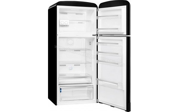 SMEG FAB50RBL5 - Vue de l'int&eacute;rieur 3/4 gauche