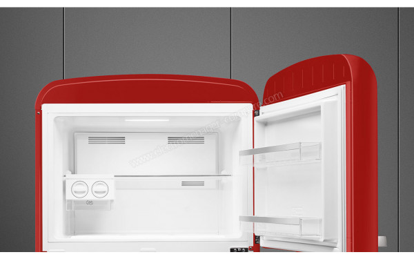 SMEG FAB50RRD5 - Vue de l'int&eacute;rieur partie cong&eacute;lateur