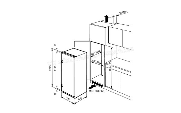 SMEG FL227P - Sch&eacute;ma technique