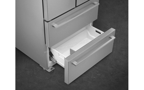 SMEG FQ55FXDE - Tiroirs partie cong&eacute;lateur