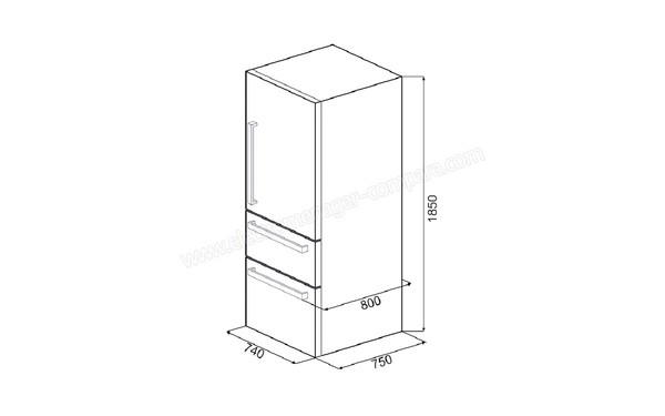 SMEG FT41BXE - Sch&eacute;ma technique