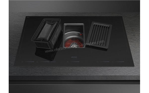 SMEG HOBD682D - Vue hotte &eacute;clact&eacute;