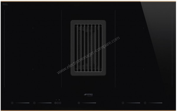 SMEG HOBD682R - Vue du dessus