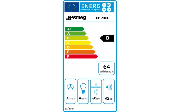 SMEG KI120XE - &Eacute;tiquette &eacute;nergie