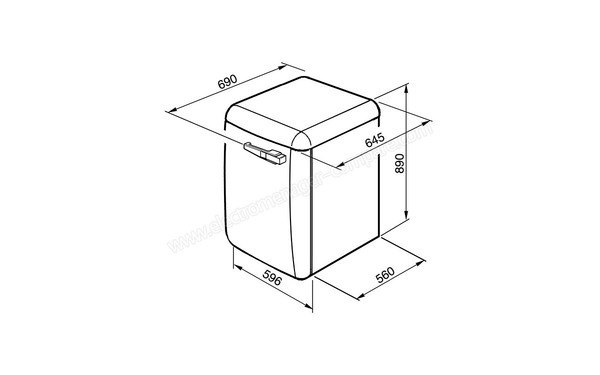 SMEG LBB14B - Schema technique