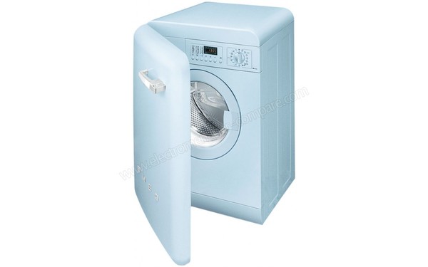 SMEG LBB14PB-2 - Vue 3/4 droite porte entrouverte