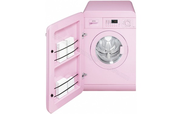 SMEG LBB14PK-2 - Vue de face porte ouverte (n&deg;3)