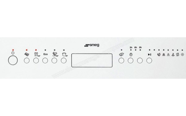 SMEG LSA4513B - Panneau de commandes (cr&eacute;dit : Boulanger)