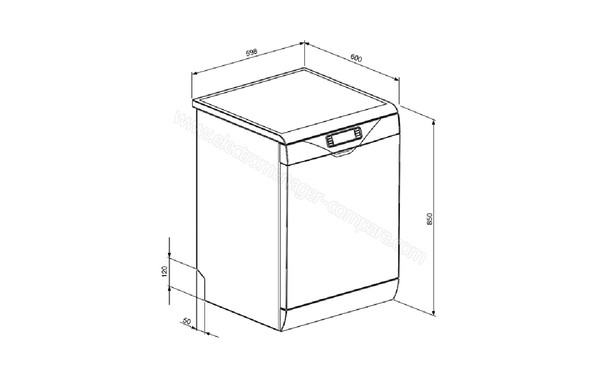 SMEG LSA6448B2 - Sch&eacute;ma technique
