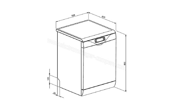 SMEG LSA6544X3 - Sch&eacute;ma d'encastrement