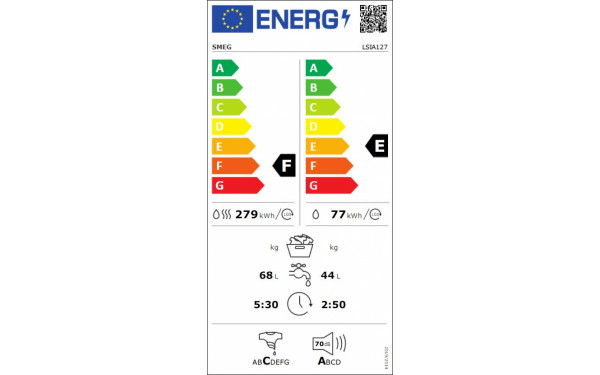 SMEG LSIA127 - &Eacute;tiquette &eacute;nergie v2