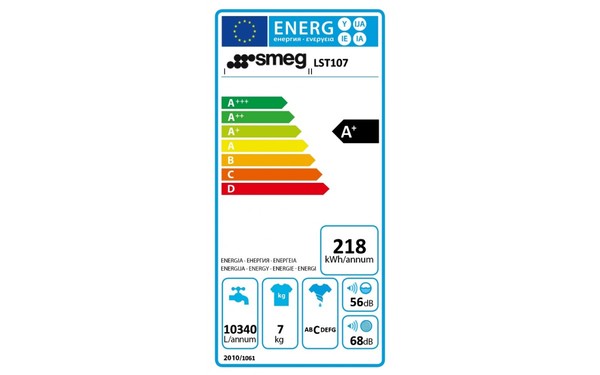 SMEG LST107 - &Eacute;tiquette &eacute;nergie