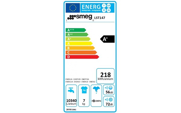 SMEG LST147 - &Eacute;tiquette &eacute;nergie