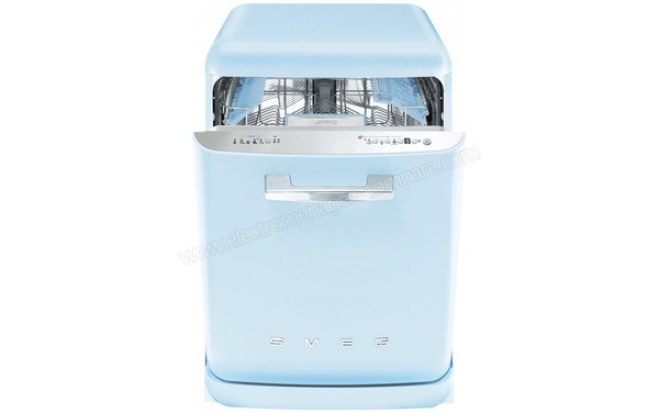 SMEG LVFABPB - Vue de face porte ouverte
