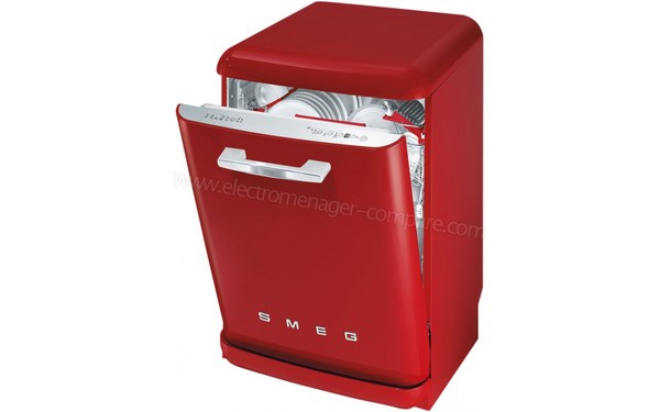 SMEG LVFABRD - Vue 3/4 droite porte ouverte