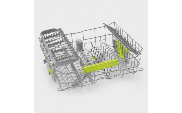 SMEG LVS254CX - Vue du panier sup&eacute;rieur