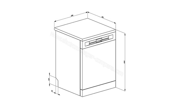 SMEG LVS4334BIN - Sch&eacute;ma technique