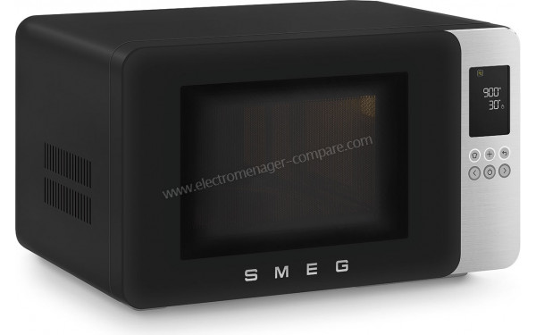 SMEG MOC01BLMEU - Vue 3/4 gauche