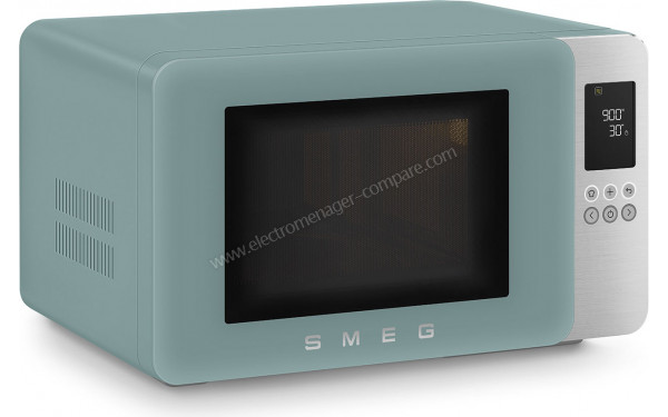 SMEG MOC01EGMEU - Vue 3/4 gauche