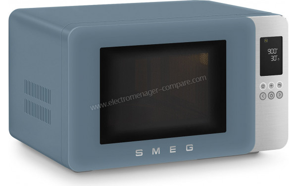 SMEG MOC01SBMEU - Vue 3/4 gauche