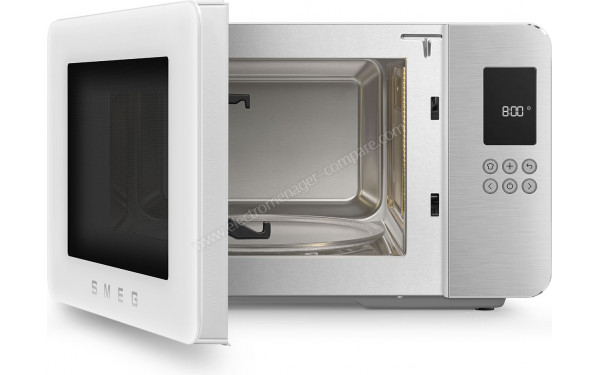 SMEG MOC01WHMEU - Vue de l'int&eacute;rieur