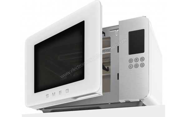 SMEG MOC01WHMEU - Vue en perspective
