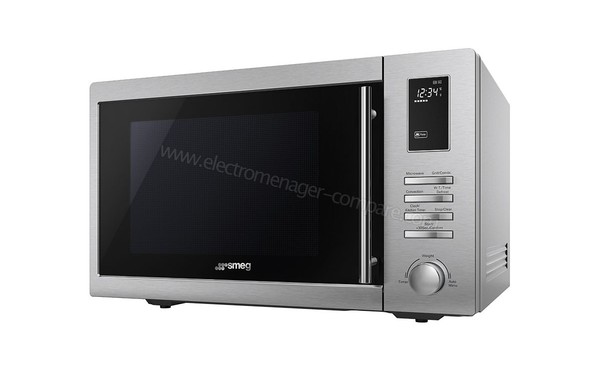 SMEG MOE25X - Vue 3/4 droite