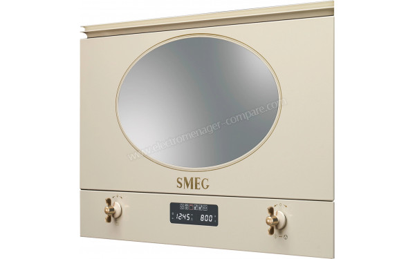 SMEG MP822PO - Vue 3/4 droite