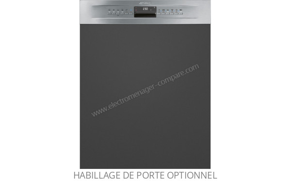 PL254CX SMEG Lave vaisselle encastrable 60 cm pas cher