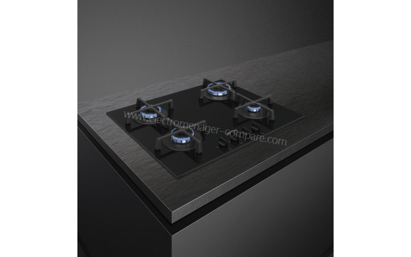 SMEG PV264B - Appareil encastr&eacute; 3/4 gauche