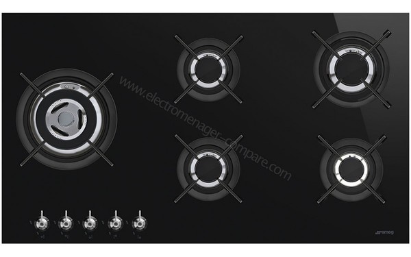 SMEG PV395LCN - Vue du dessus