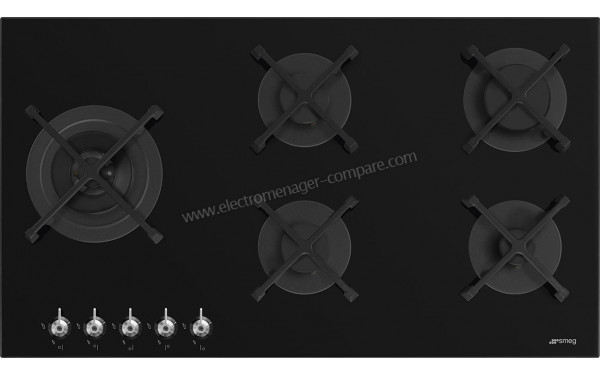 SMEG PV395LN - Vue du dessus