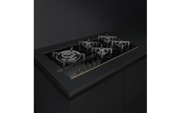 SMEG PV695LCNR - Appareil encastr&eacute; vue 3/4 gauche