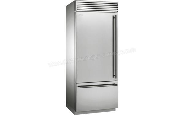 SMEG RF396LSIX - Vue 3/4 gauche