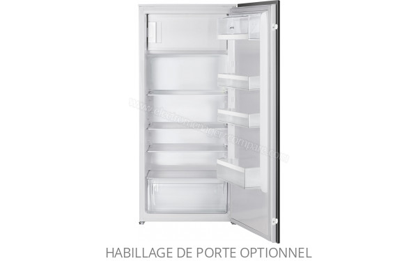 SMEG S4C122E - Vue de l'int&eacute;rieur