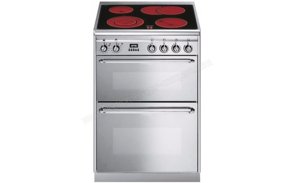 SMEG SCB62CMX8 - Vue de face (cr&eacute;dit : Boulanger)