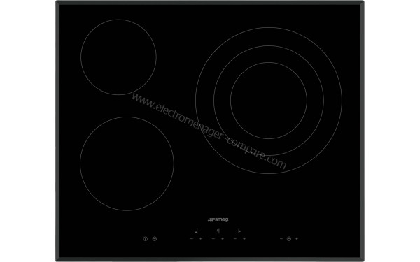 SMEG SE363ETB - Vue du dessus