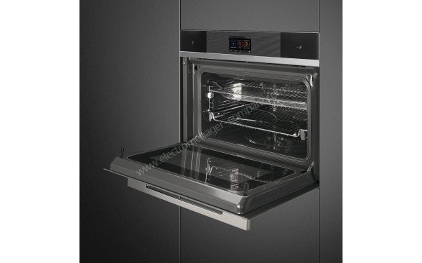 SMEG SF4104WVCPN - Vue de l'int&eacute;rieur 3/4 droite