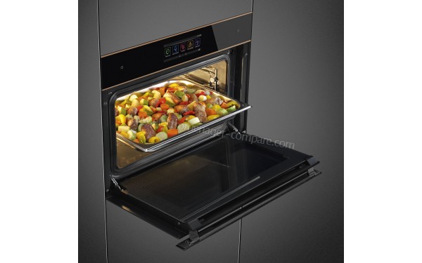 SMEG SF4606WVCPNR - Porte ouverte