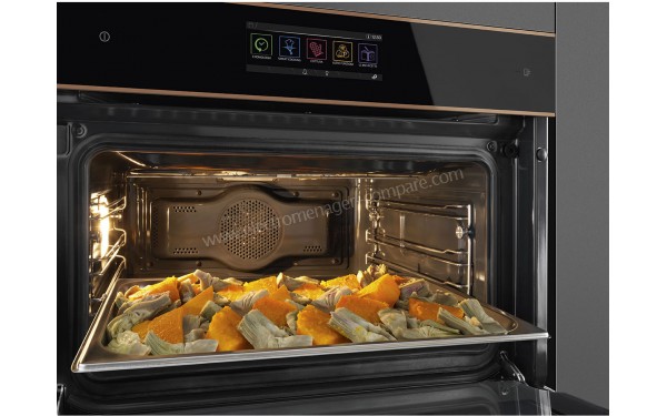 SMEG SF4606WVCPNR - Vue sur la lampe