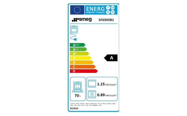 SMEG SF6905B1 - &Eacute;tiquette &eacute;nergie