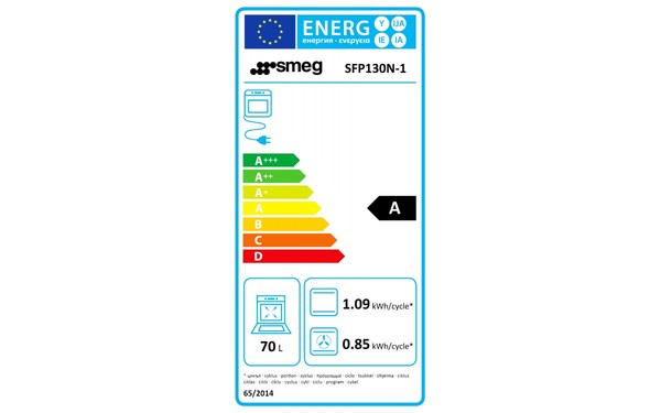 SMEG SFP130N-1 - &Eacute;tiquette &eacute;nergie