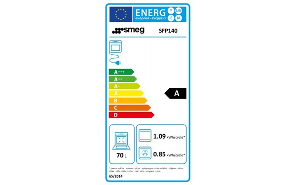 SMEG SFP140 - &Eacute;tiquette &eacute;nergie