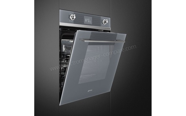 SMEG SFP6102TVS - Appareil install&eacute; (porte ouverte)